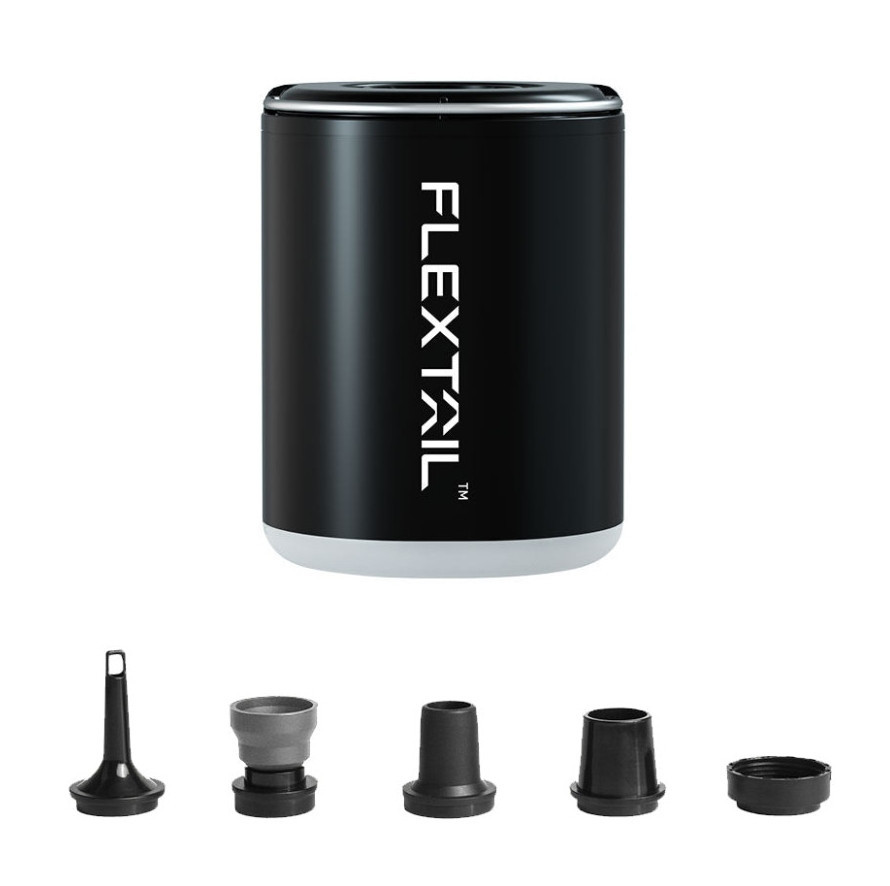 Кемпінговий насос-ліхтар Flextail Tiny Pump 2X з насадками (Чорний) Вінниця - фото 1