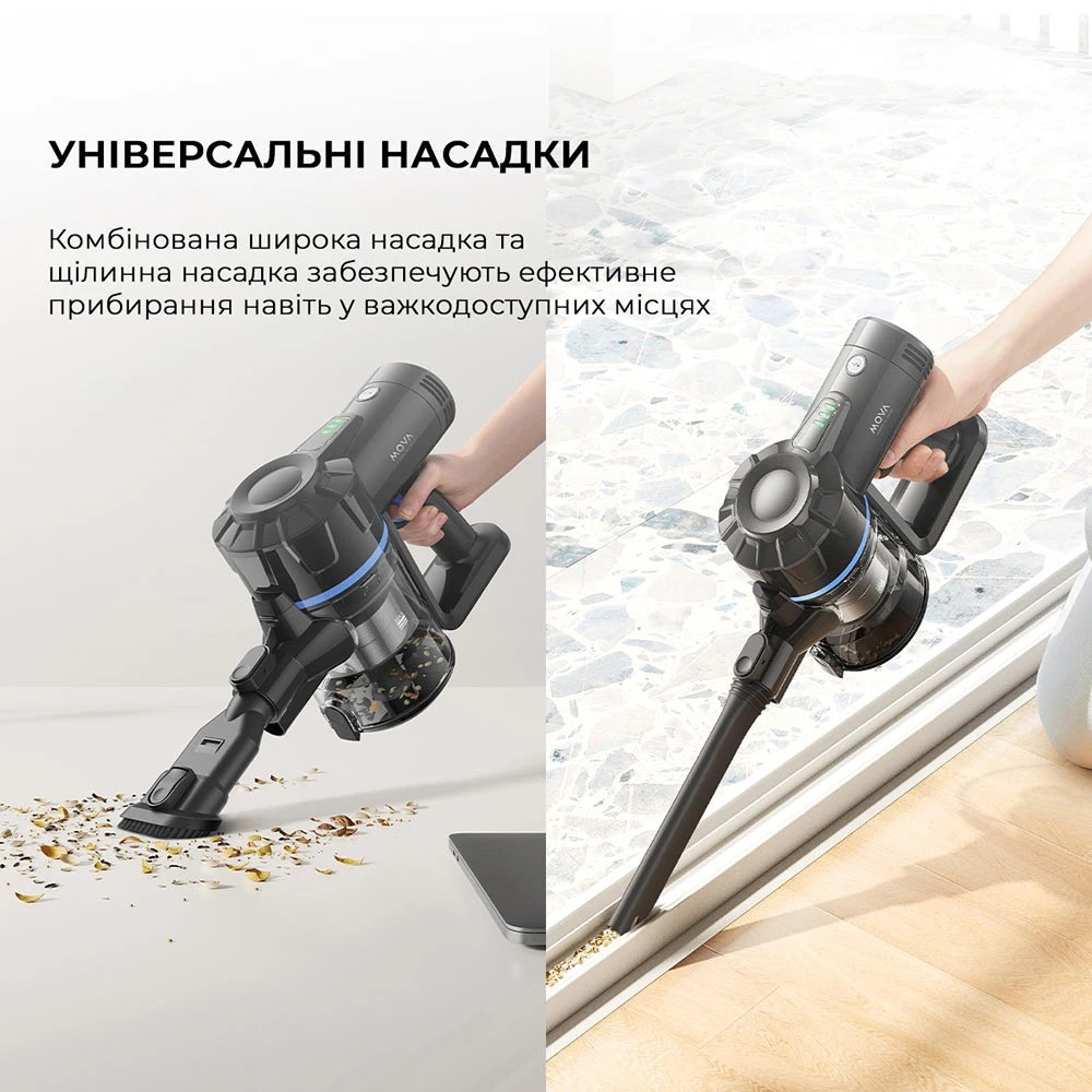 Акумуляторний пилосос Dreame Mova J10 (VJ10A) ( Чорний ) Харків - фото 15