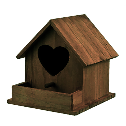 Годівниця зі шпаківнею "Чечітка 2" капучино Миколаїв - фото 1