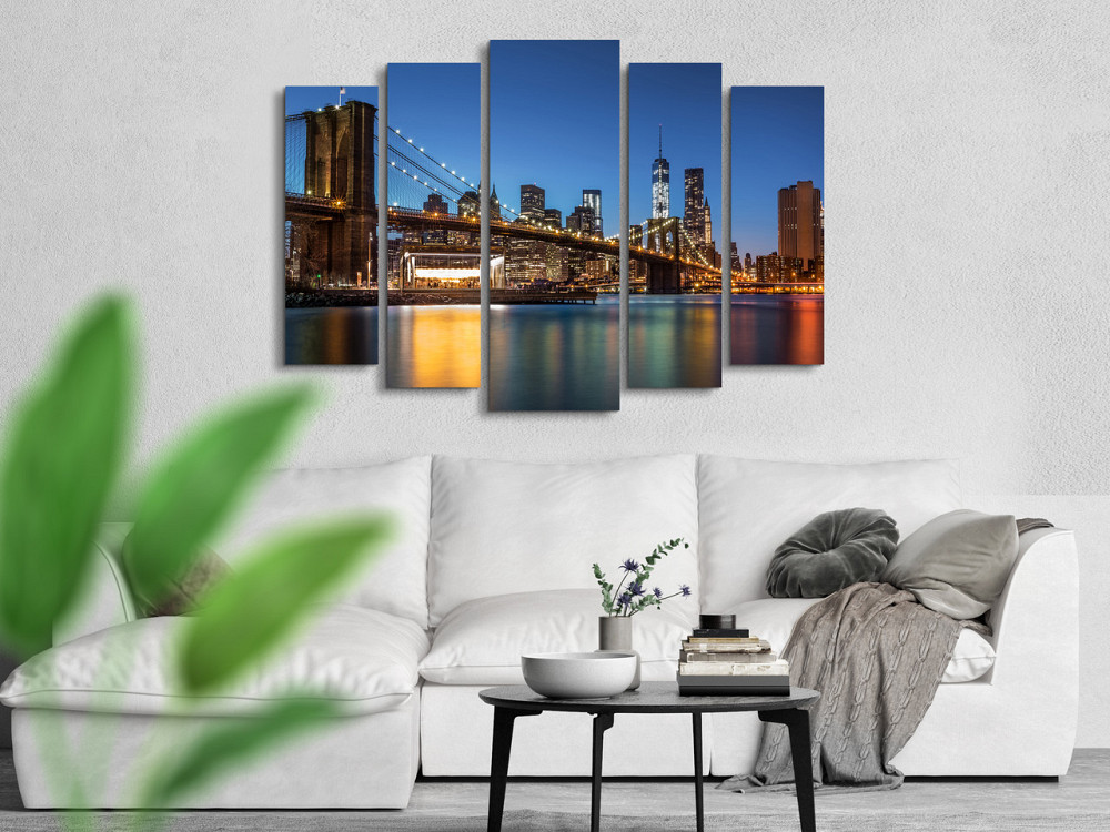 Модульна картина Місто Міст Art-284_5 ( 80х118см ) Київ - фото 2