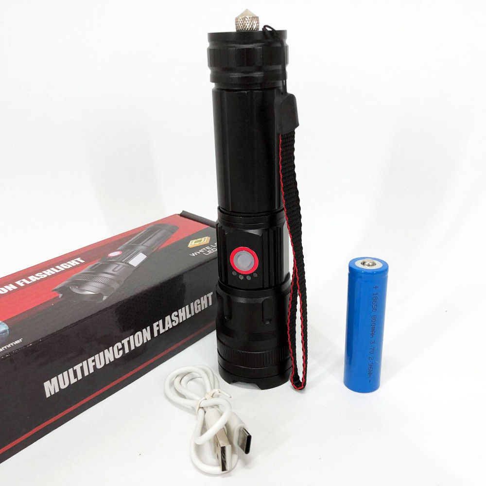 Лед фонарь мощный на улицу Police, Фонарик на все случаи, Ручной фонарик cob Яркий тактический BU-68 Львов - изображение 15