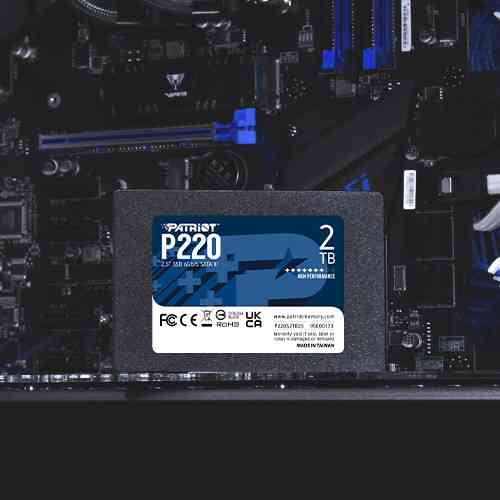 Накопичувач SSD 2TB Patriot P220 2.5" SATAIII TLC (P220S2TB25) Харків