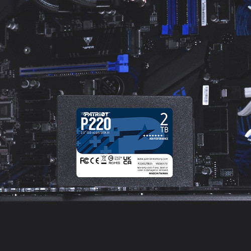 Накопичувач SSD 2TB Patriot P220 2.5" SATAIII TLC (P220S2TB25) Харків - фото 4