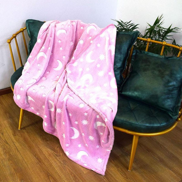 Плед светящийся в темноте, Светящееся в темноте одеяло BLANKET, Светящееся одеяло-покрывало MQ-47 Львов - изображение 7
