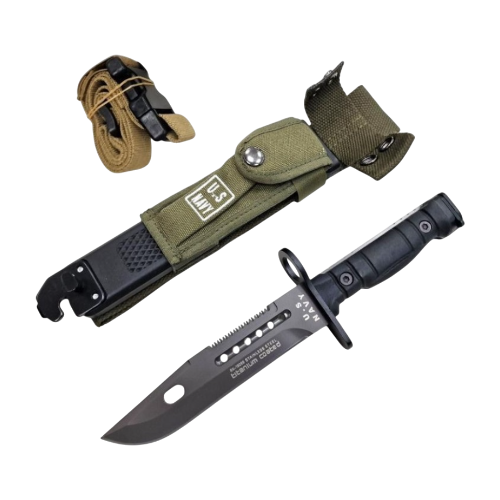 Ніж мисливський US NAVY Black Дніпро