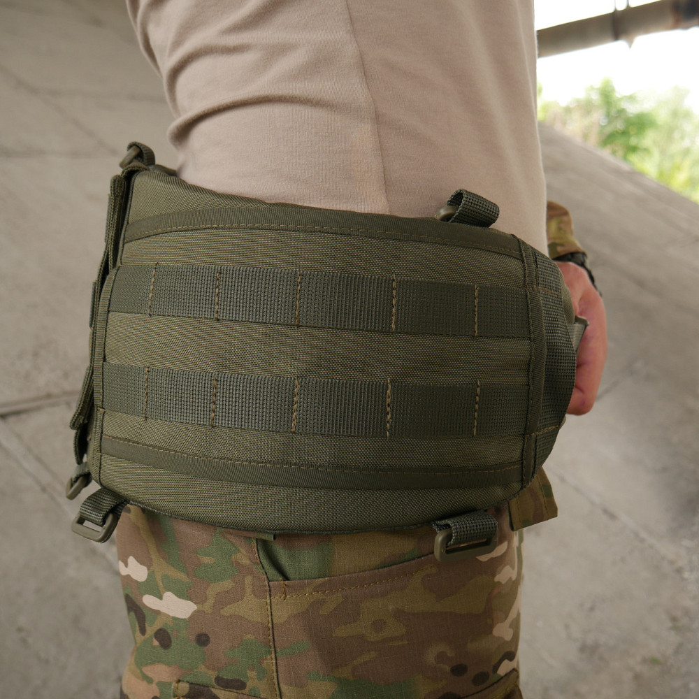 Тактический разгрузочный пояс РПС хакі Kiborg R-3. Тактический пояс War Belt (варбелт) олива Киев - изображение 9