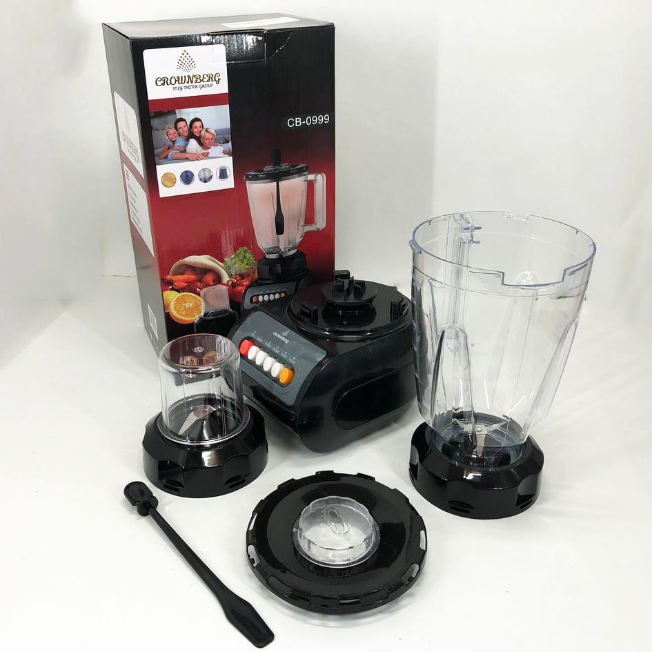 Блендер Измельчитель 2 В 1 Стационарный Crownberg CB-0999 500Вт ZL-30 Львов - изображение 7