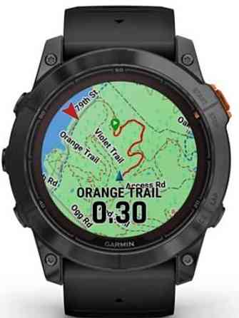 Смарт -Часы Garmin Fenix 7X Pro Solar Slate Gray Black 010- 02778-01 Киев