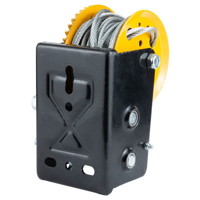 Лебідка Sigma ручна барабанна, сталевий трос 10мx5мм, 900кг (6134021) Вінниця - фото 2