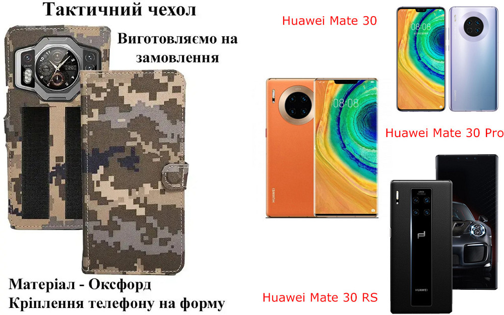 Тактический чехол для Google Pixel 5, Pixel 5a, Pixel 5a XL, крепится к снаряжению на липучке Киев - изображение 1