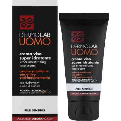 Крем для лица Dermolab Uomo Суперувлажняющий для чувствительной кожи 50 мл (8009518392708) Винница