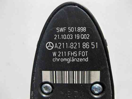 Mercedes-Benz  A2118218651 7167 Кнопка склопідйомника пасажира з хром ободом E-Class W211 CLS C219 Одеса