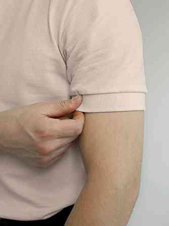 Мужская футболка поло бежевая Pobedov Royal Киев