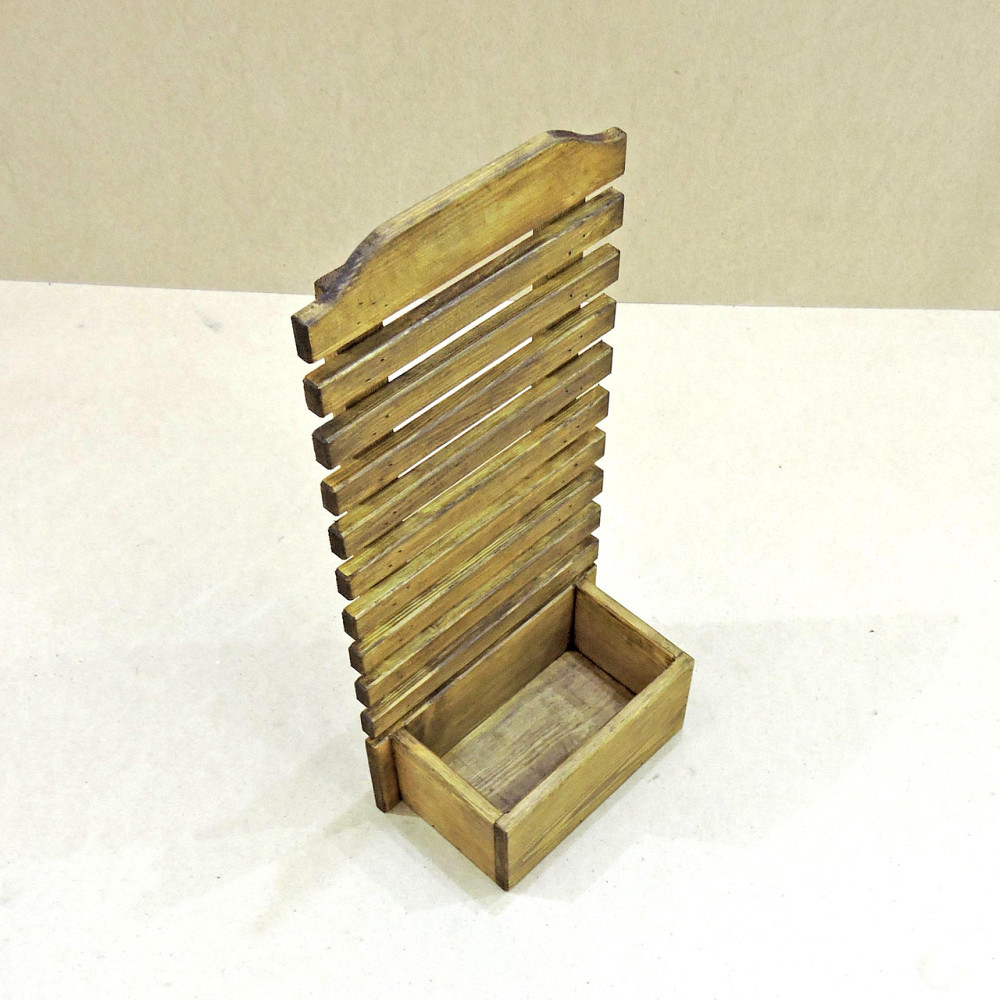 Полиця настінна для квітів "Сальвадор" капучино Миколаїв - фото 3