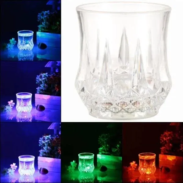 Стильный стакан с LED-подсветкой FLASH CUP 0.20 л, модель 7104 – для ярких напитков Одесса - изображение 2