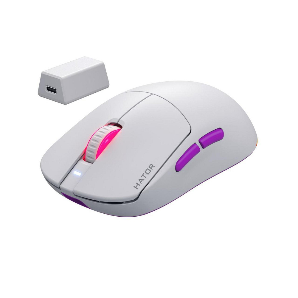 Миша бездротова Hator Quasar 3 Ultra 8K Wireless White (HTM771) ( Білий ) Харків - фото 3