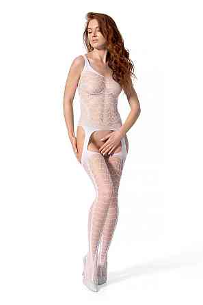 Бодистокинг Passion BS104 One Size, white Sex Aura Киев
