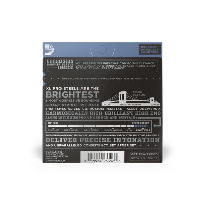 Струни для гітари D'Addario XL ProSteels Regular Light (10-46) (EPS510) Вінниця - фото 3