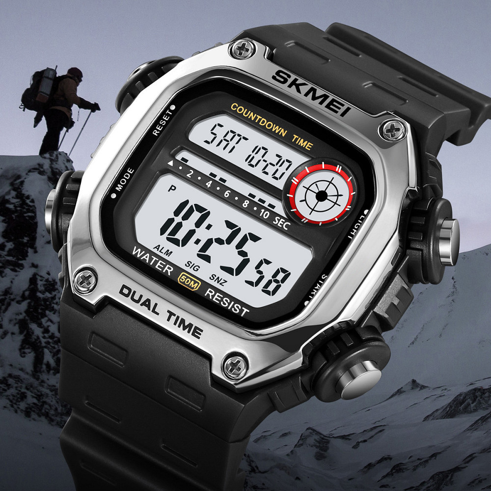 Skmei 2126SIBK Silver-Black Київ - фото 6