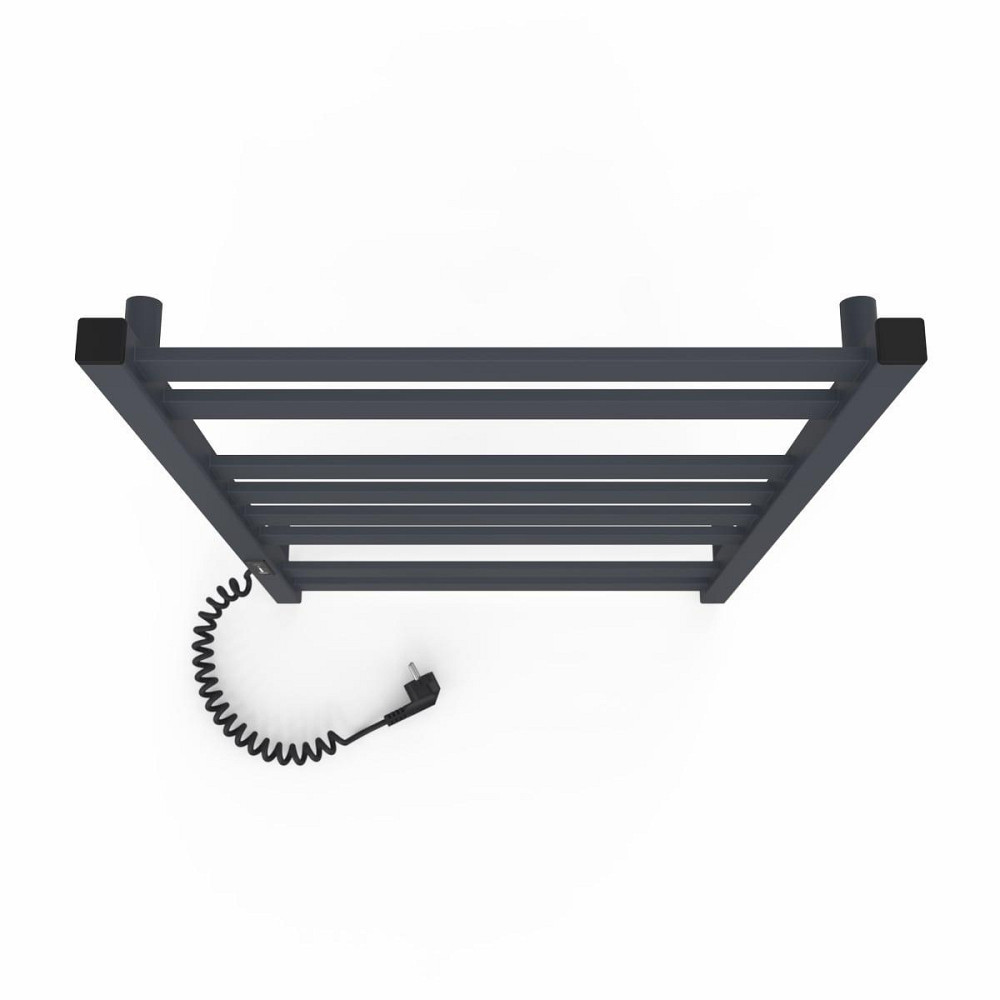 Електрична рушникосушка Laris Зебра Кватро ЧФ (ГМ) 8 500х800 Э ліве підкл. R3, графіт Київ - фото 3