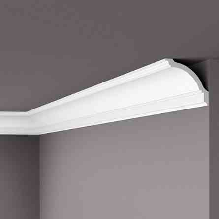 Карниз(плинтус) потолочный гладкий  NMC, GP  , 100x100x2000 мм Днепр