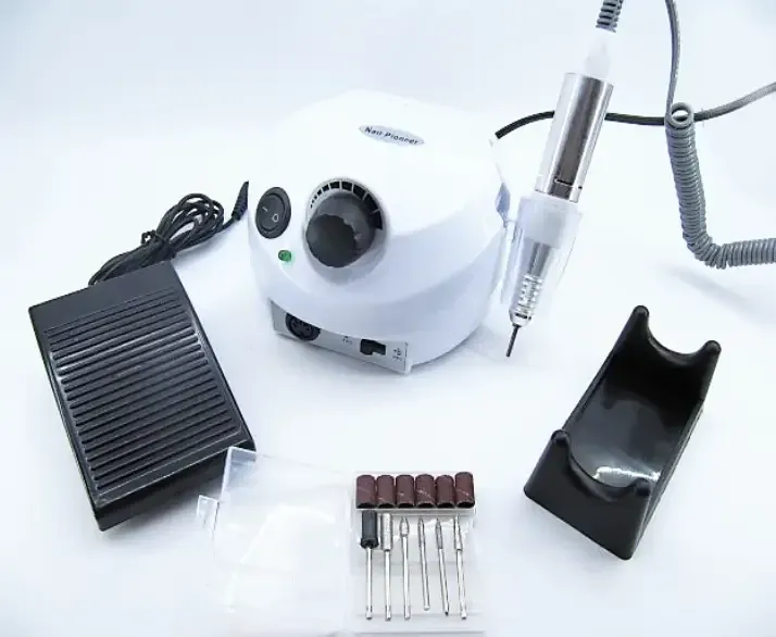Фрезер для маникюра и педикюра DM 202 (45000 оборотов , 65 вт) белый Киев - изображение 5