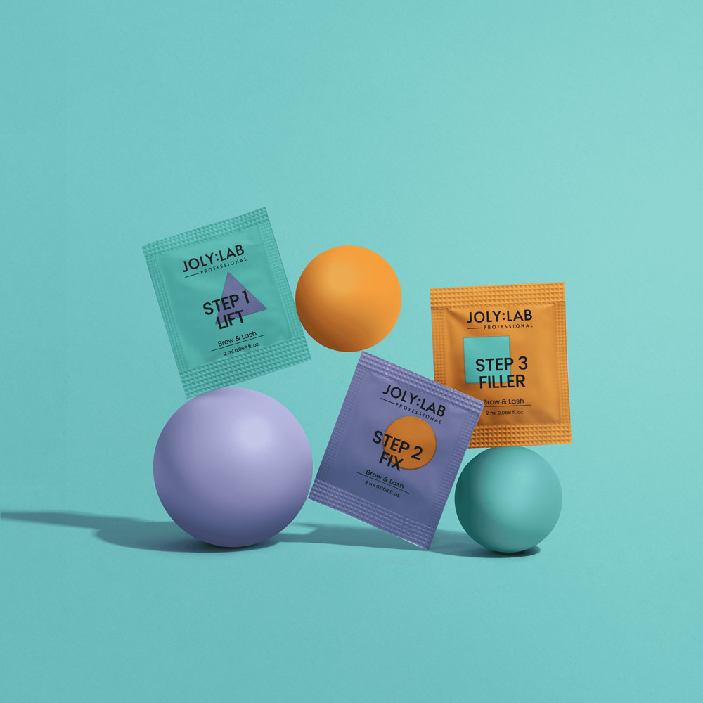 Набор средств для ламинирования бровей и ресниц Step 3 Joly:Lab 3 шт х 2 мл Киев - изображение 3