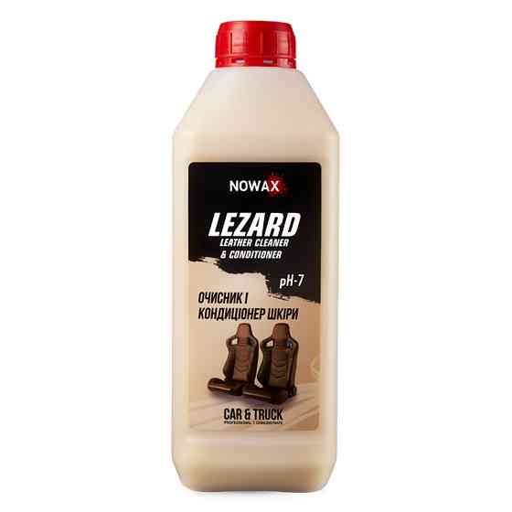 Очисник-кондиціонер для шкіри Nowax Lezard 1л Львів
