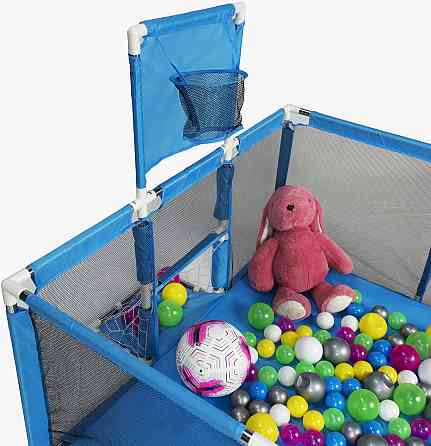 Дитячий манеж блакитний 180×120см Diego Київ