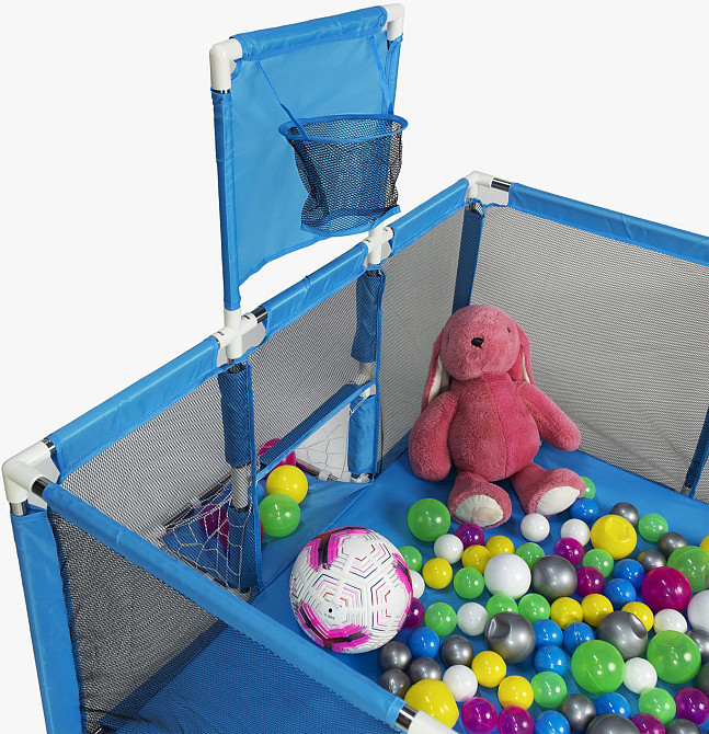 Дитячий манеж блакитний 180×120см Diego Київ - фото 5