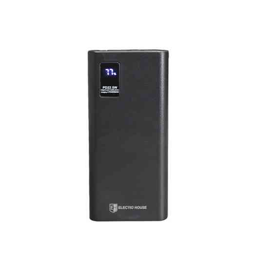 Портативный аккумулятор 20000 mAh, черный Днепр