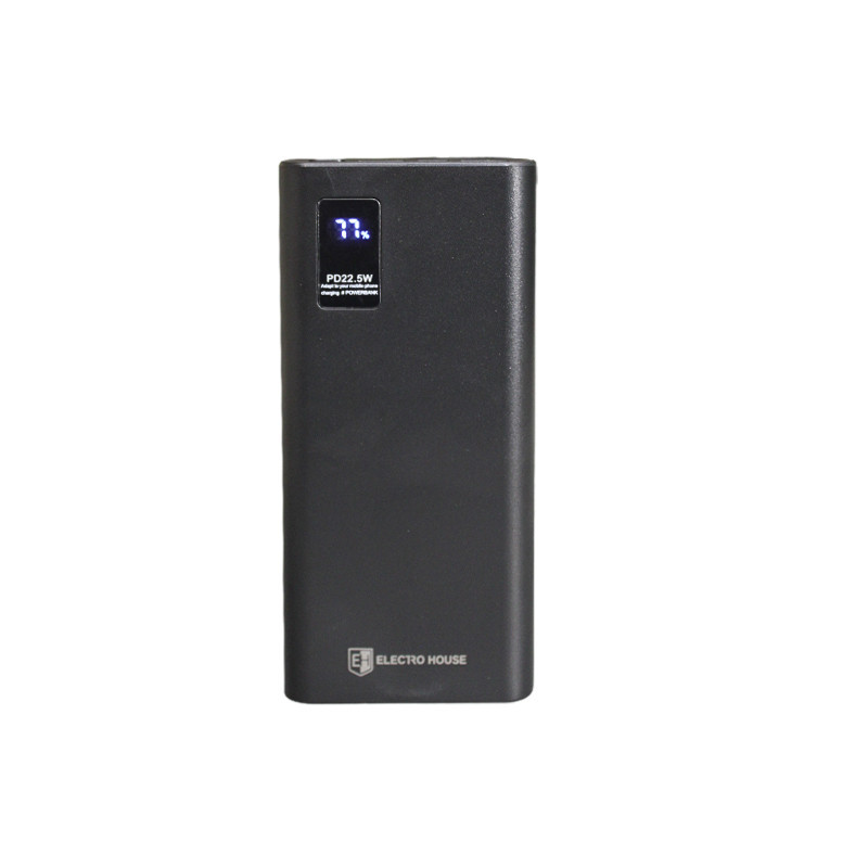 Портативный аккумулятор 20000 mAh, черный Днепр - изображение 2