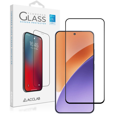 Скло захисне ACCLAB Full Glue Xiaomi 15 Black (1283126607387) Вінниця - фото 1