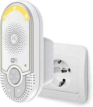 Радіоняня Motorola стаціонарна з DECT, VOX та нічником, аудіоняня в розетку, дальність до 300 м, активація голосом Київ