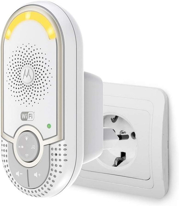 Радионяня Motorola стационарная с DECT, VOX, ночником, аудионяня в розетку дальность 300 м, активация голосом Киев - изображение 3