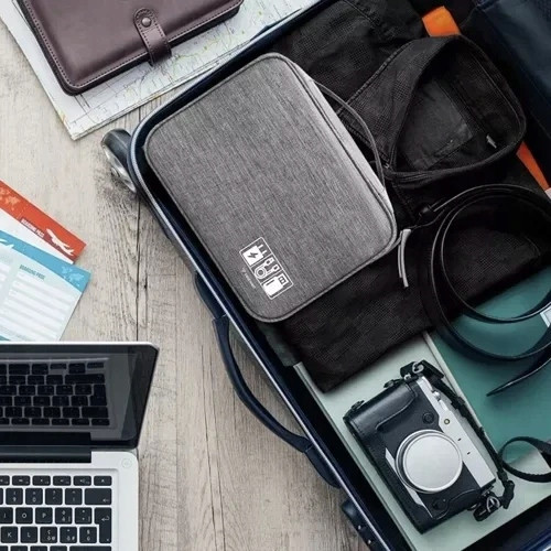 Органайзер 9 відділень для кабелів, гаджетів і зарядних пристроїв Trizand (23172) Нововолинськ - фото 10