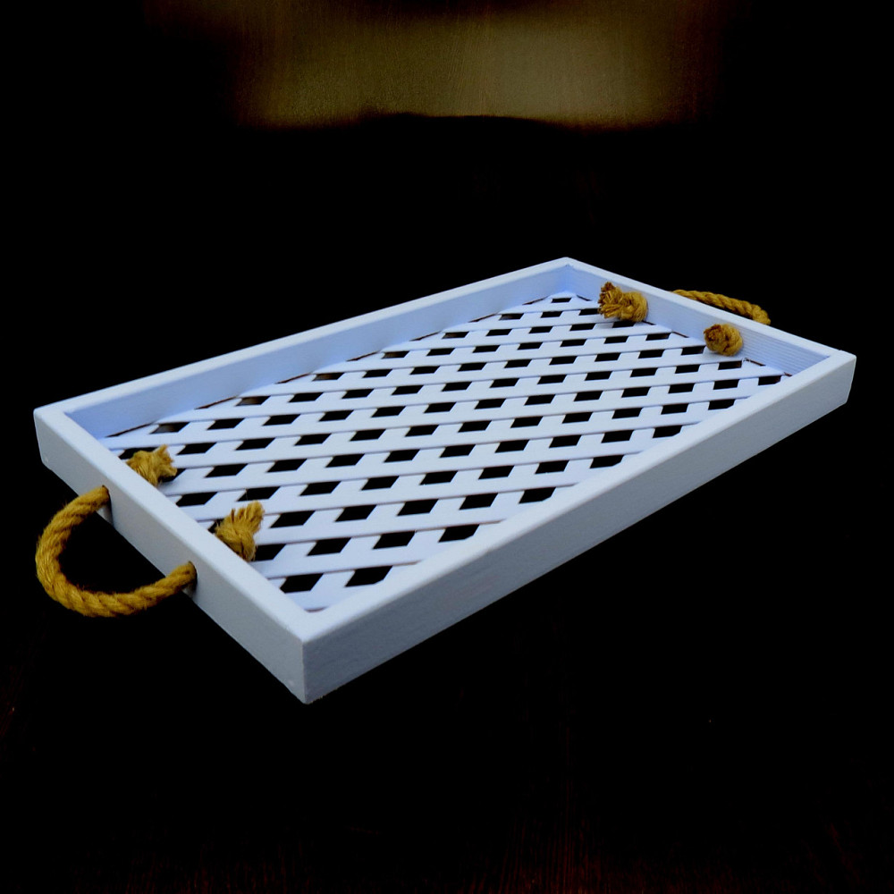 Піднос дерев'яний "Ронсе" ірис Миколаїв - фото 1