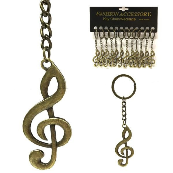 Брелок на ключи Скрипичный ключ 12 шт Киев - изображение 1
