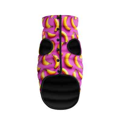 Курточка для животных WAUDOG Clothes Бананы на розовом S 40 (406-4055) Винница