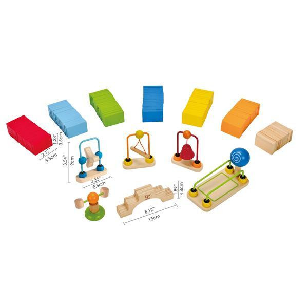 Динамічний конструктор Hape Ефект доміно 107 ел. (E1042) Харків - фото 14