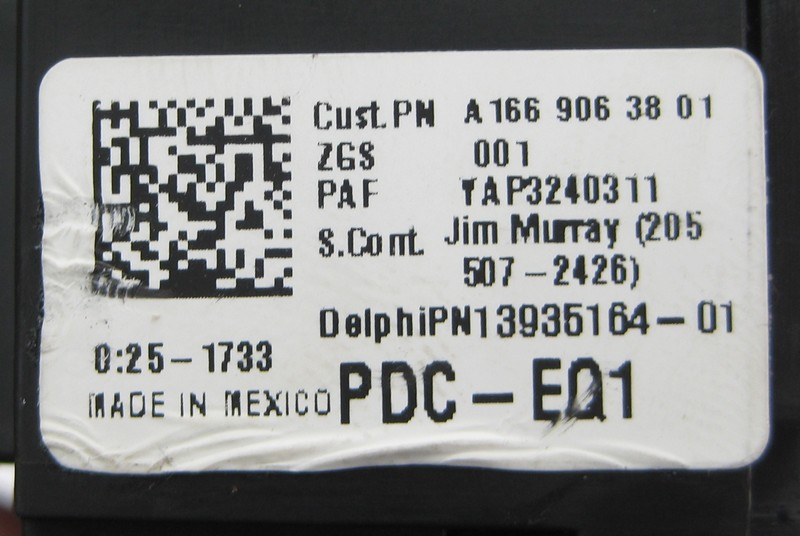 Mercedes-Benz  A1669063801 Блок реле під капотом праворуч ML GLE W166 GL GLS X166 G-Class W463 Одесса - изображение 5