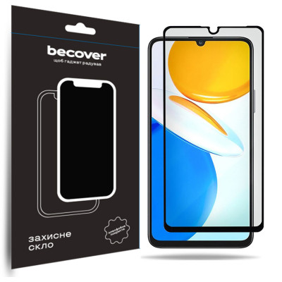 Стекло защитное BeCover Honor X7/X7A Black (710104) Винница - изображение 1