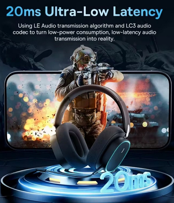 Игровые Наушники Baseus AeQur GH02 Gaming Black. Киев - изображение 5