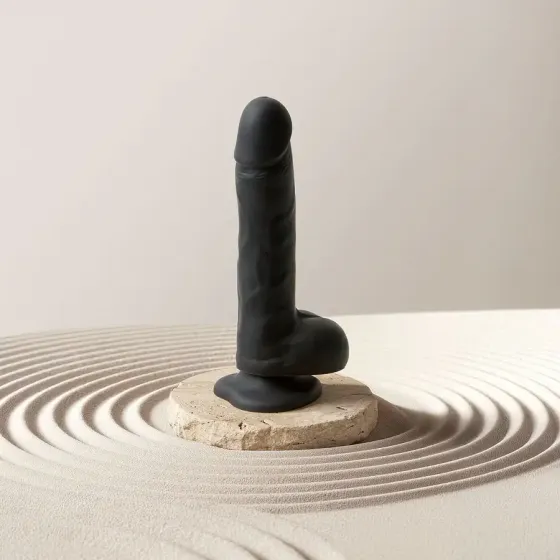 Фаллоимитатор с вибрацией и ротацией Strap-On-Me Rotating & Vibrating Realistic Dildo - L - Black Львов