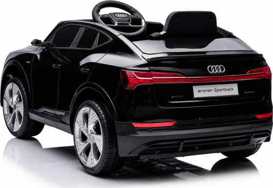 Детский электромобиль Audi e-tron 4x4 12V чорний с пультом управления Diego Киев