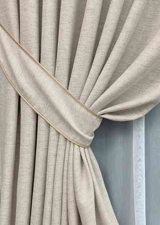 Комплект готових штор VR-Textil TWEED_V № 1914ш Попелястий 200х290 см 2 шт (32-333) Київ