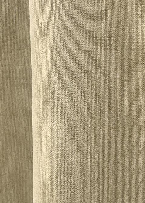 Комплект коротких штор VR-Textil Мікровелюр Petek YL № 1801ш Кремовий 130х170 см 2 шт (35-0383) Київ - фото 7