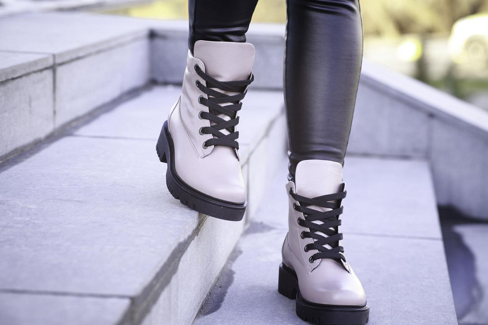 Черевики жіночі ARLEN латте натуральна шкіра весна-осінь 37р. (БК-16/69 2992) Коломия - фото 2