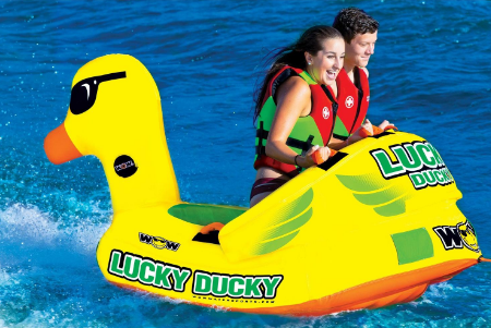 Буксируемый баллон (Плюшка) Lucky Ducky 2P Towable Киев - изображение 2