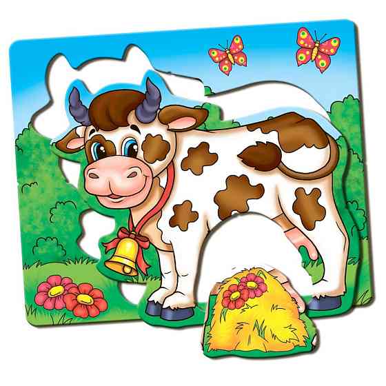 Дитяча настільна гра "Хто що їсть?" 81138, 12 тварин Вінниця